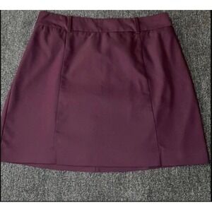 Maroon Express Black A Line Mini Skirt‎ Size 2 - like new!